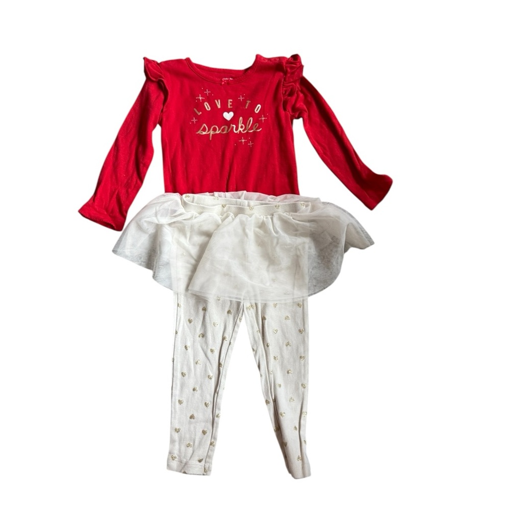 Carter's Vibrant Red Toddler Top
